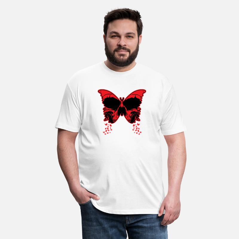 Gothic Butterfly Skull Bones Skeleton Death Grave