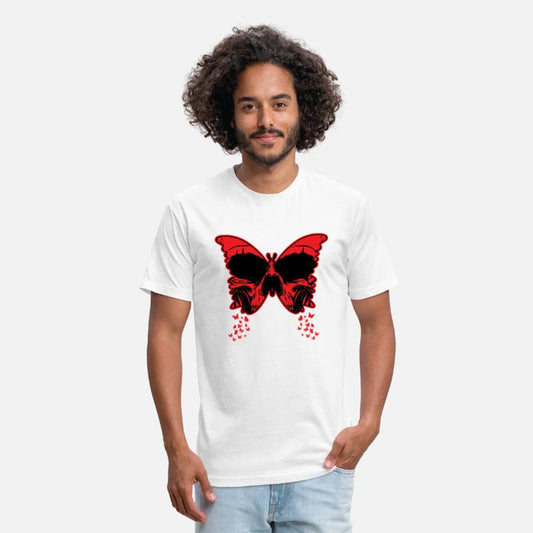 Gothic Butterfly Skull Bones Skeleton Death Grave