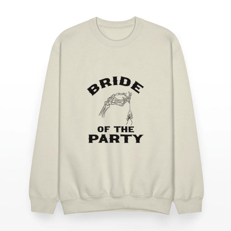 Gothic Wedding Bride of the Party Spider Design