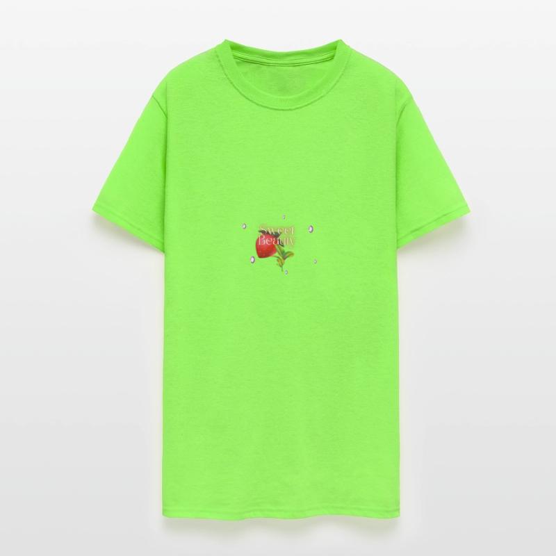 Green and Red 3D Sweet Beauty T Shirt