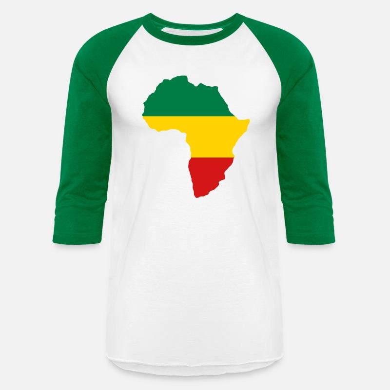 Green, Gold (Yellow) & Red Africa Flag