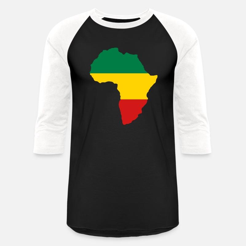 Green, Gold (Yellow) & Red Africa Flag