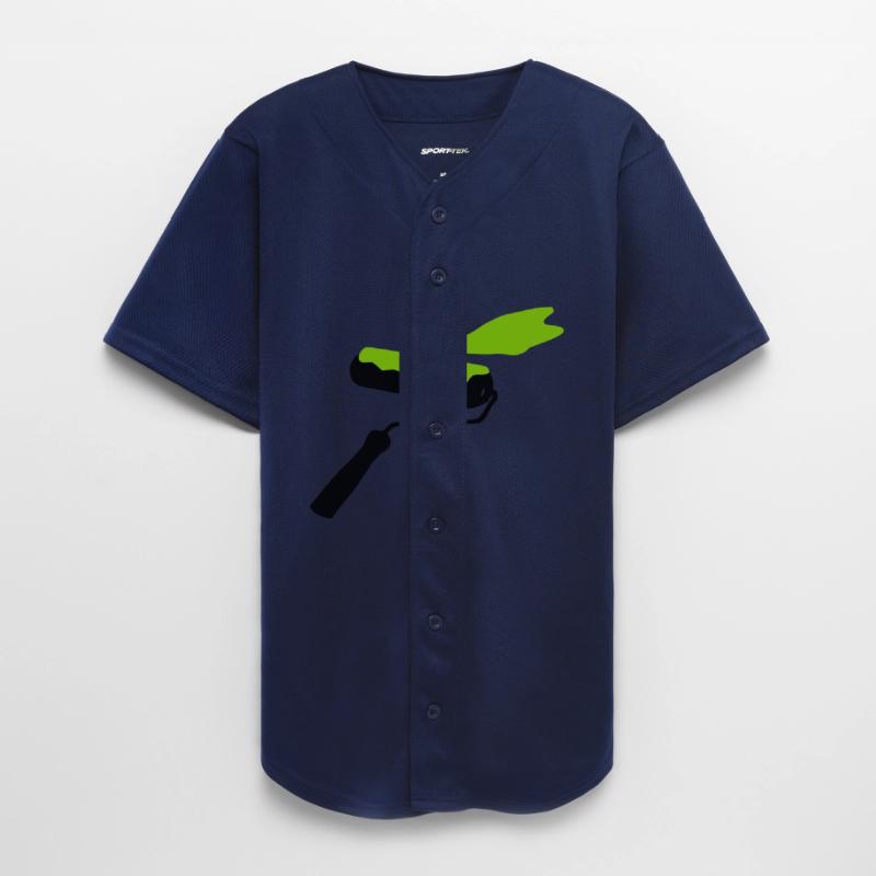 green paint& paint roller