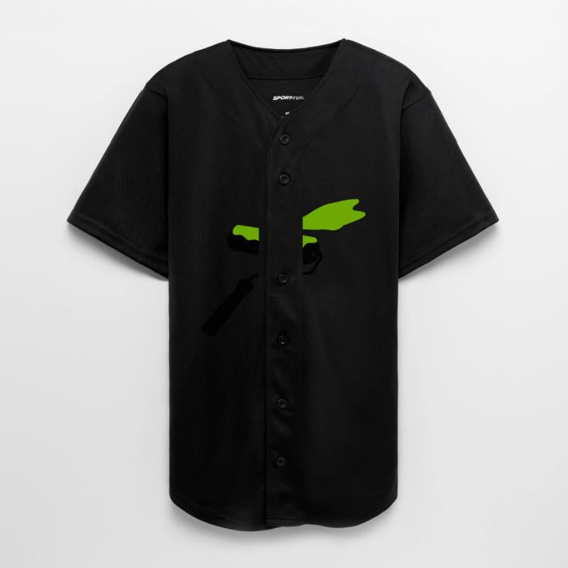 green paint& paint roller