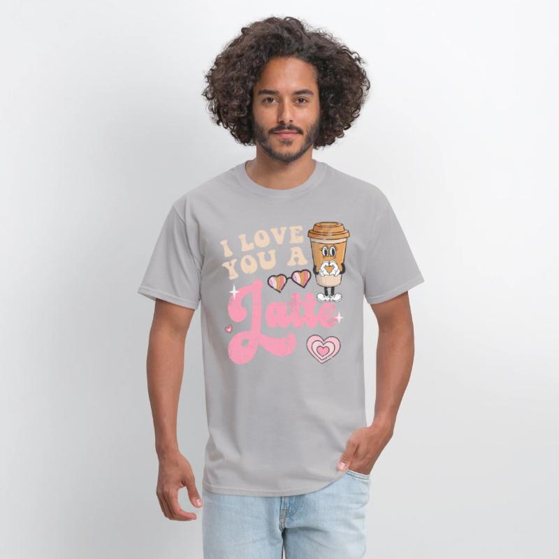Groovy I Love You A Latte Coffee Lovers Valentine