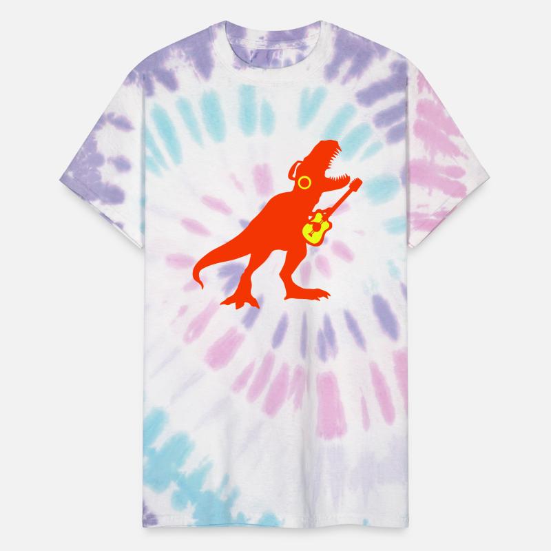 Guitar Dino T. Rex Guitarist Dinosaur Roaring Loud