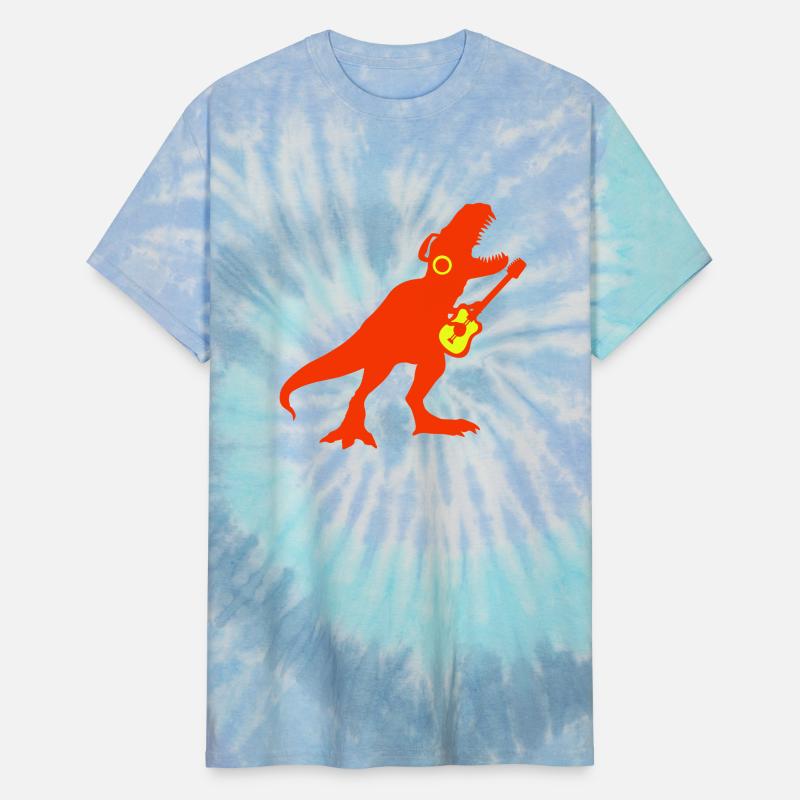 Guitar Dino T. Rex Guitarist Dinosaur Roaring Loud