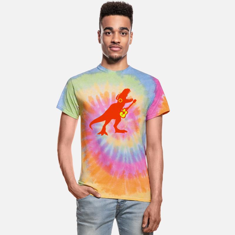 Guitar Dino T. Rex Guitarist Dinosaur Roaring Loud