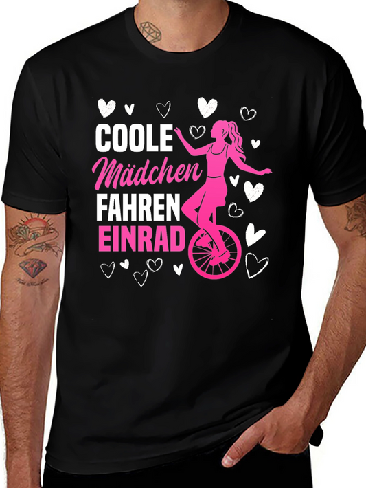 Cool Girls Unicycle T-Shirt