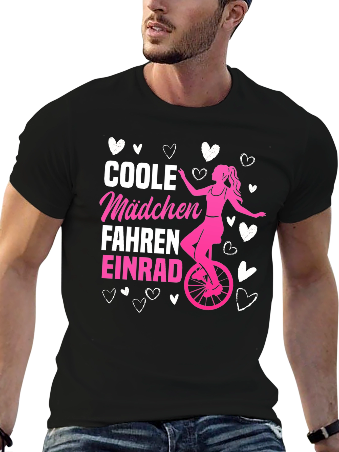 Cool Girls Unicycle T-Shirt