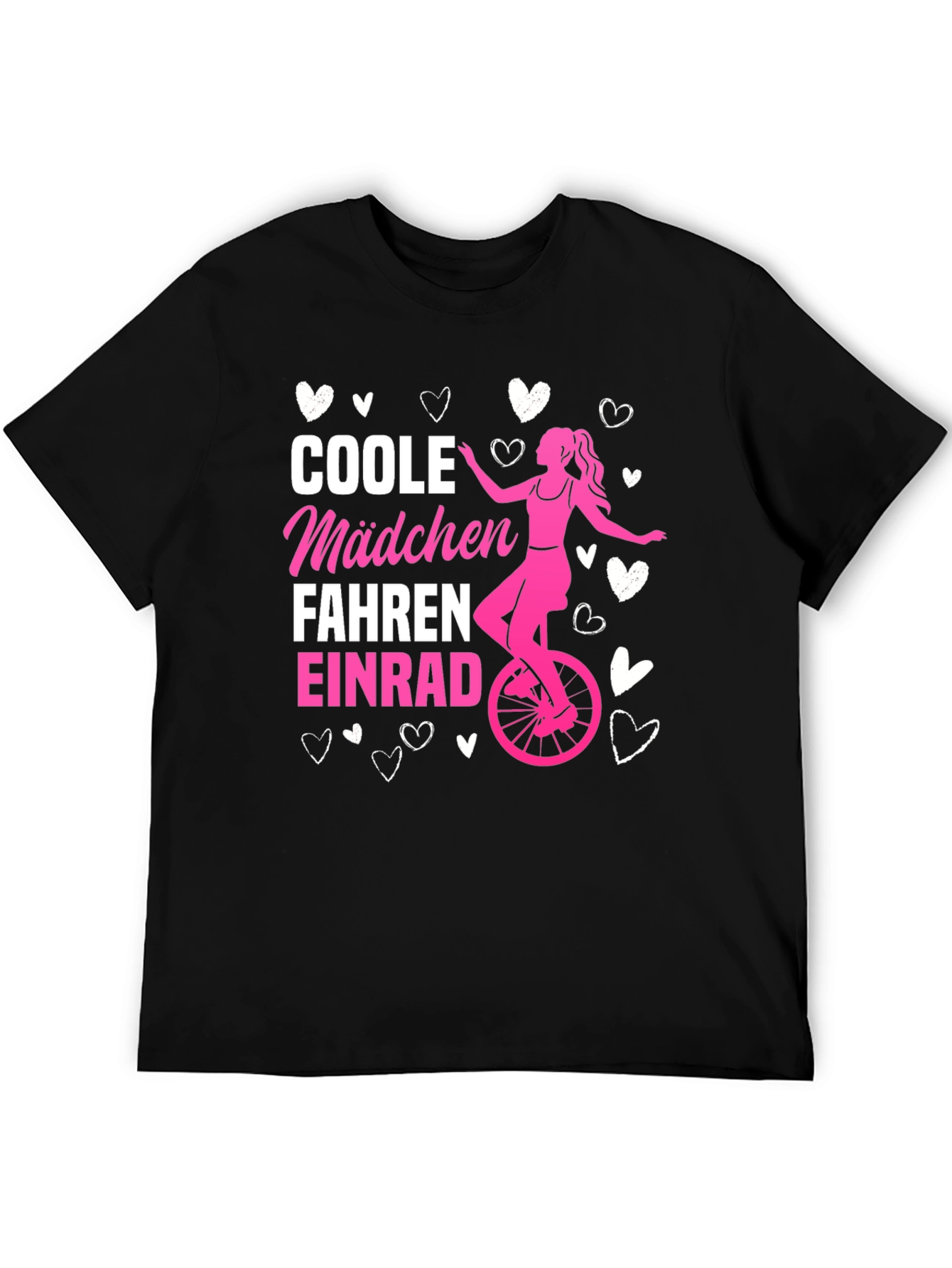 Cool Girls Unicycle T-Shirt