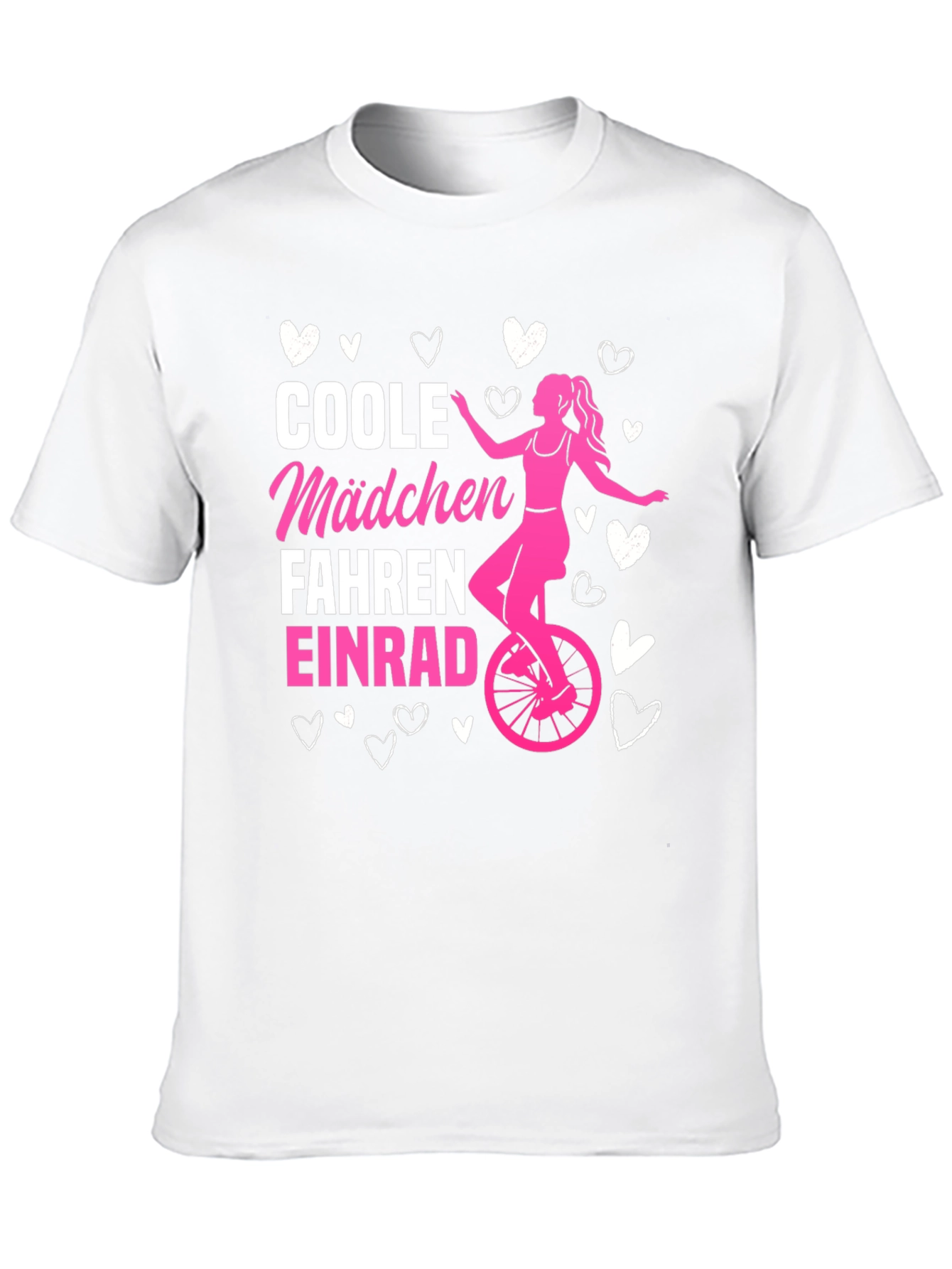 Cool Girls Unicycle T-Shirt