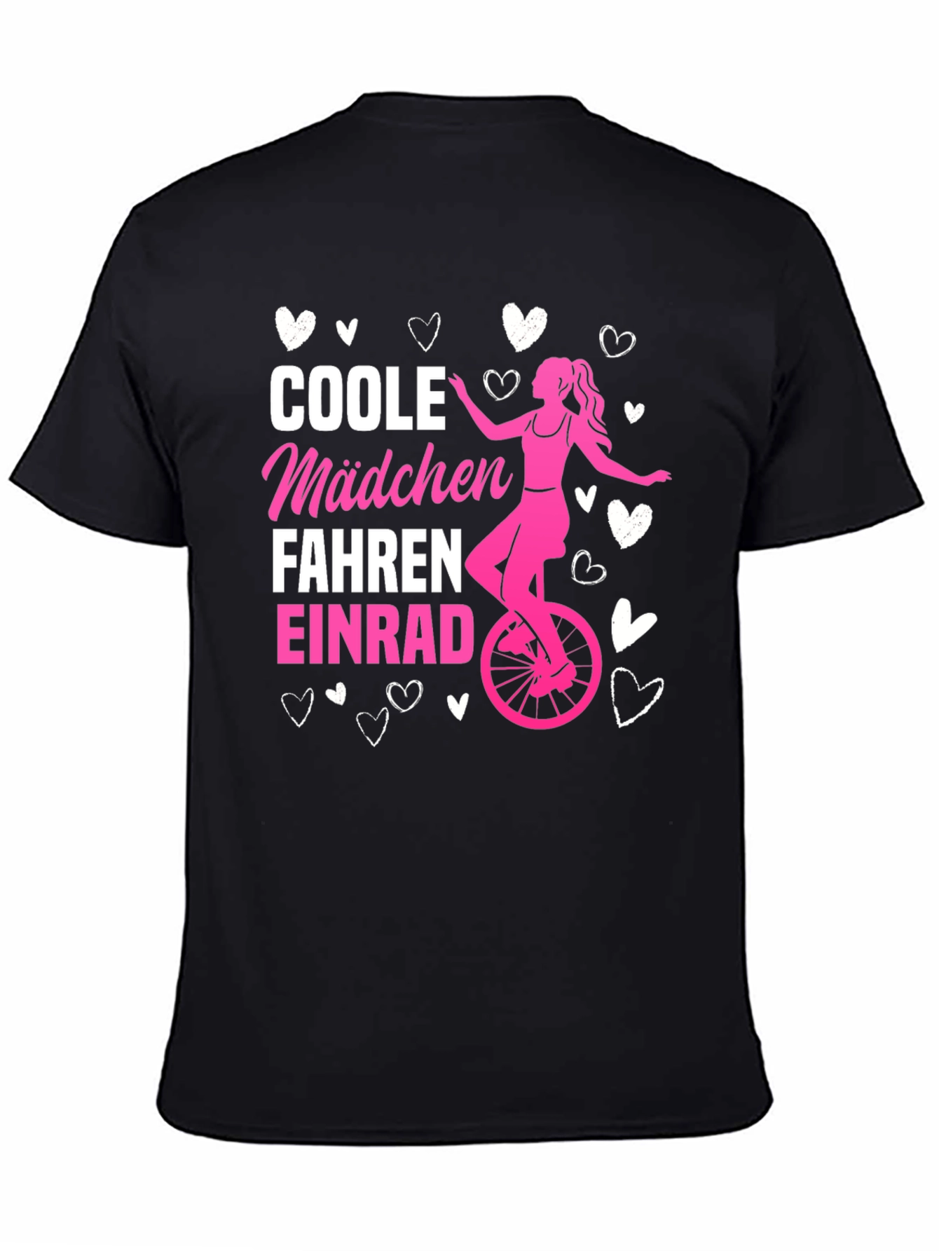 Cool Girls Unicycle T-Shirt