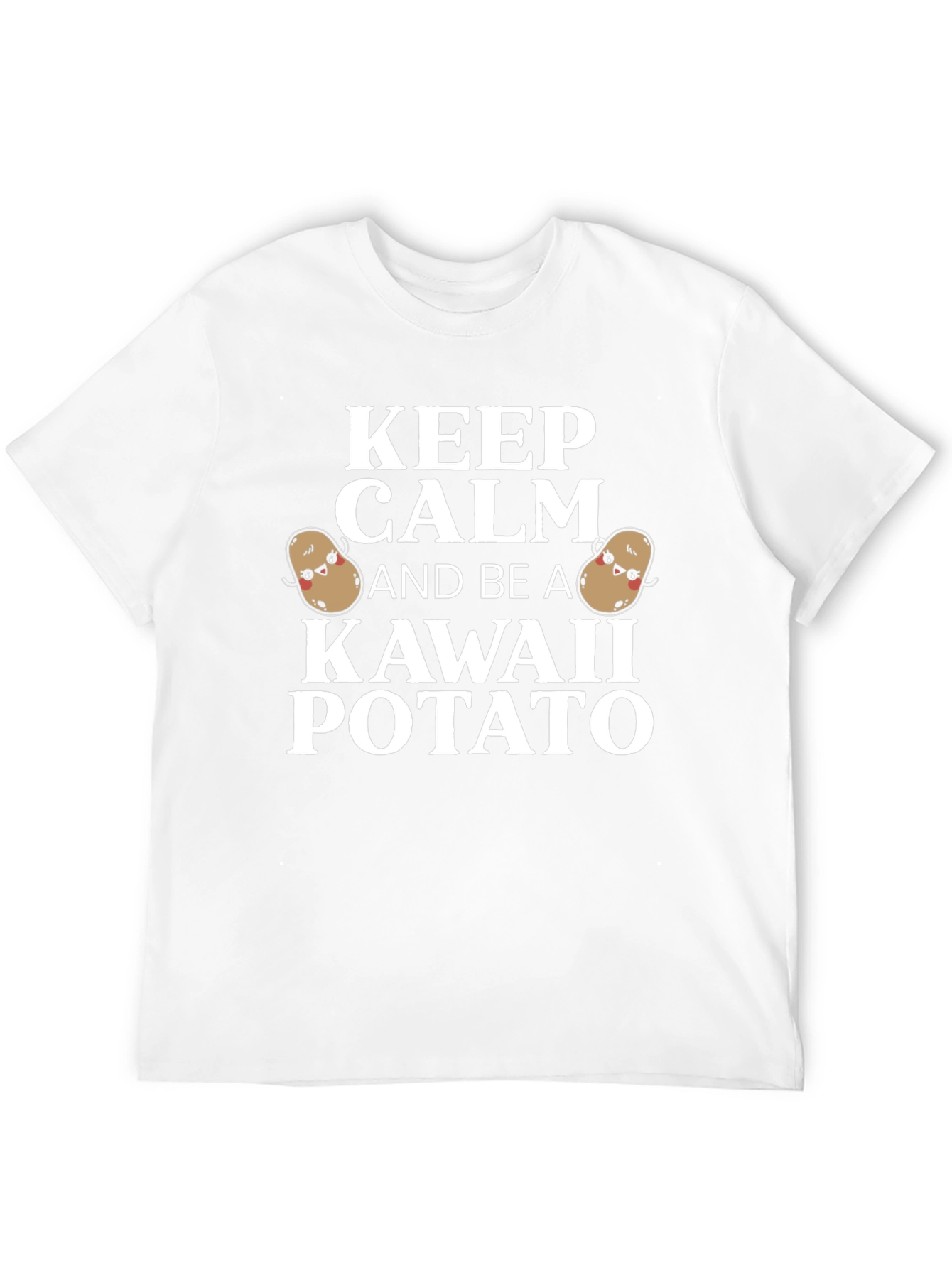 Keep Calm Kawaii Potato T-Shirt