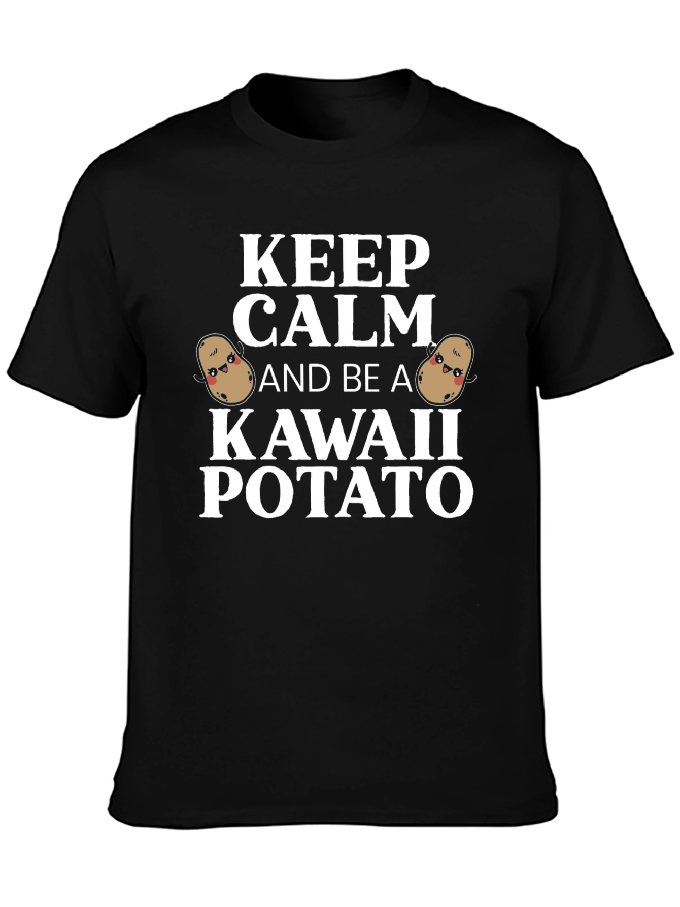 Keep Calm Kawaii Potato T-Shirt