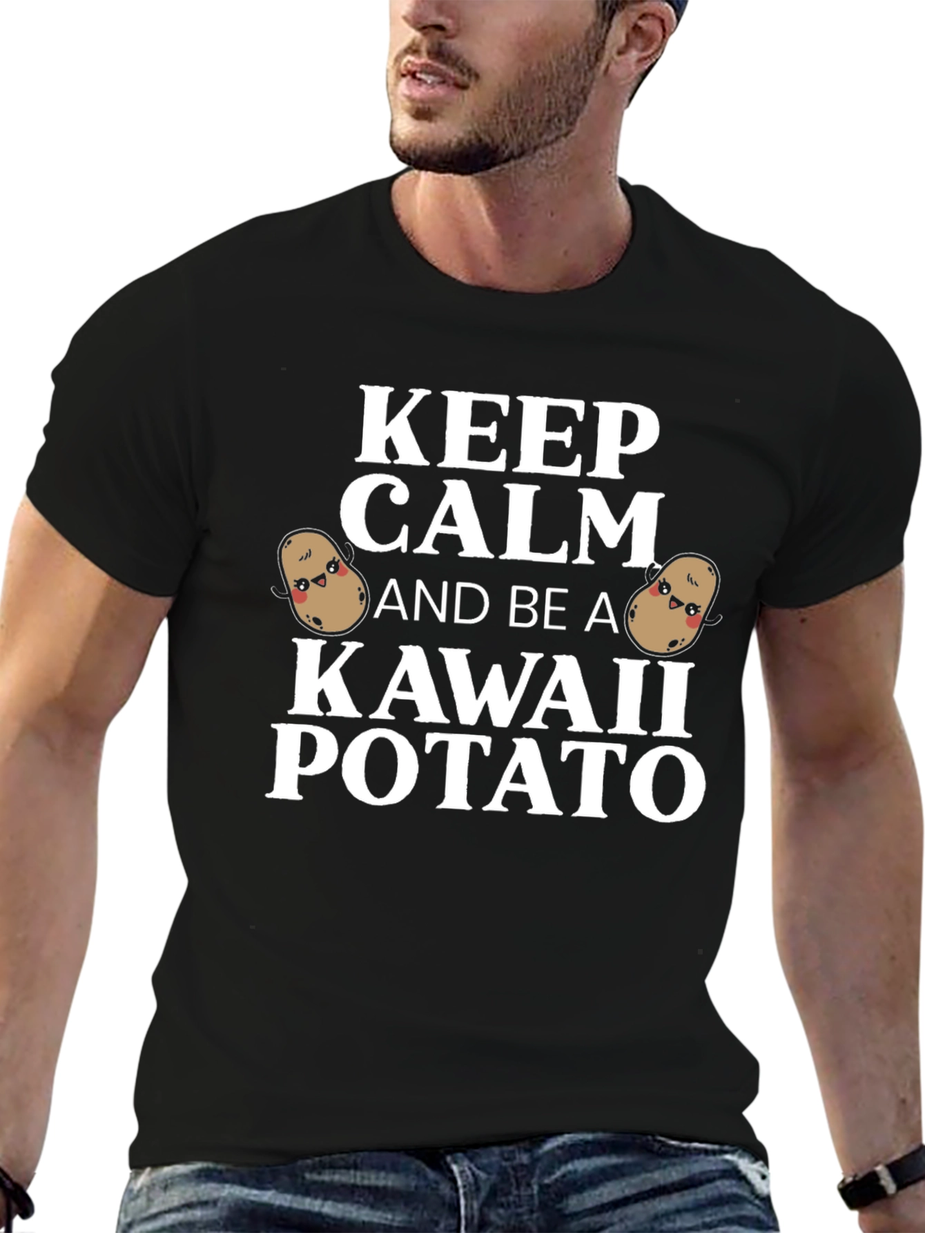 Keep Calm Kawaii Potato T-Shirt