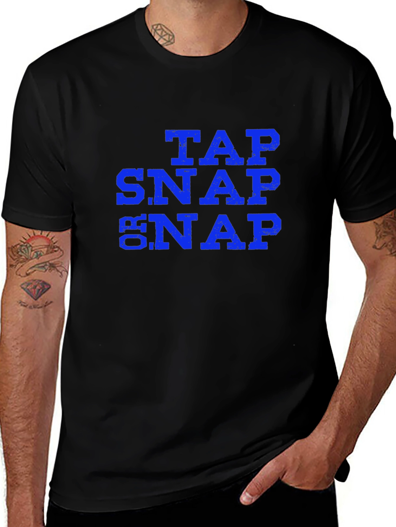 Tap Snap Snap T-Shirt - Fun & Stylish