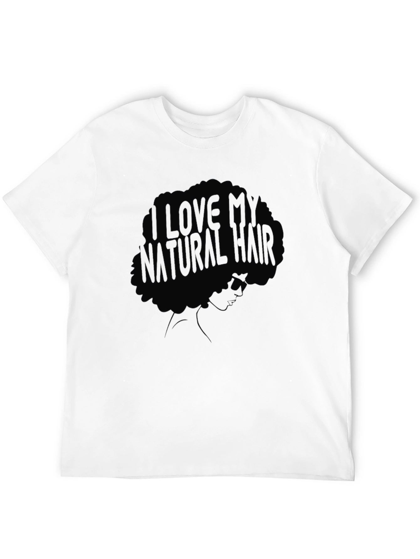 I Love My Natural Hair Graphic Tee