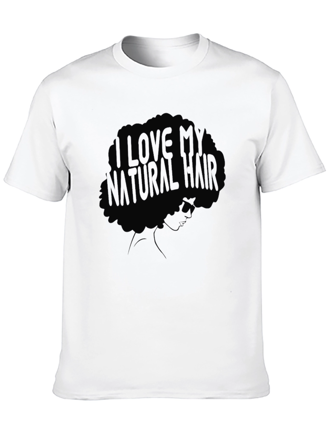 I Love My Natural Hair Graphic Tee