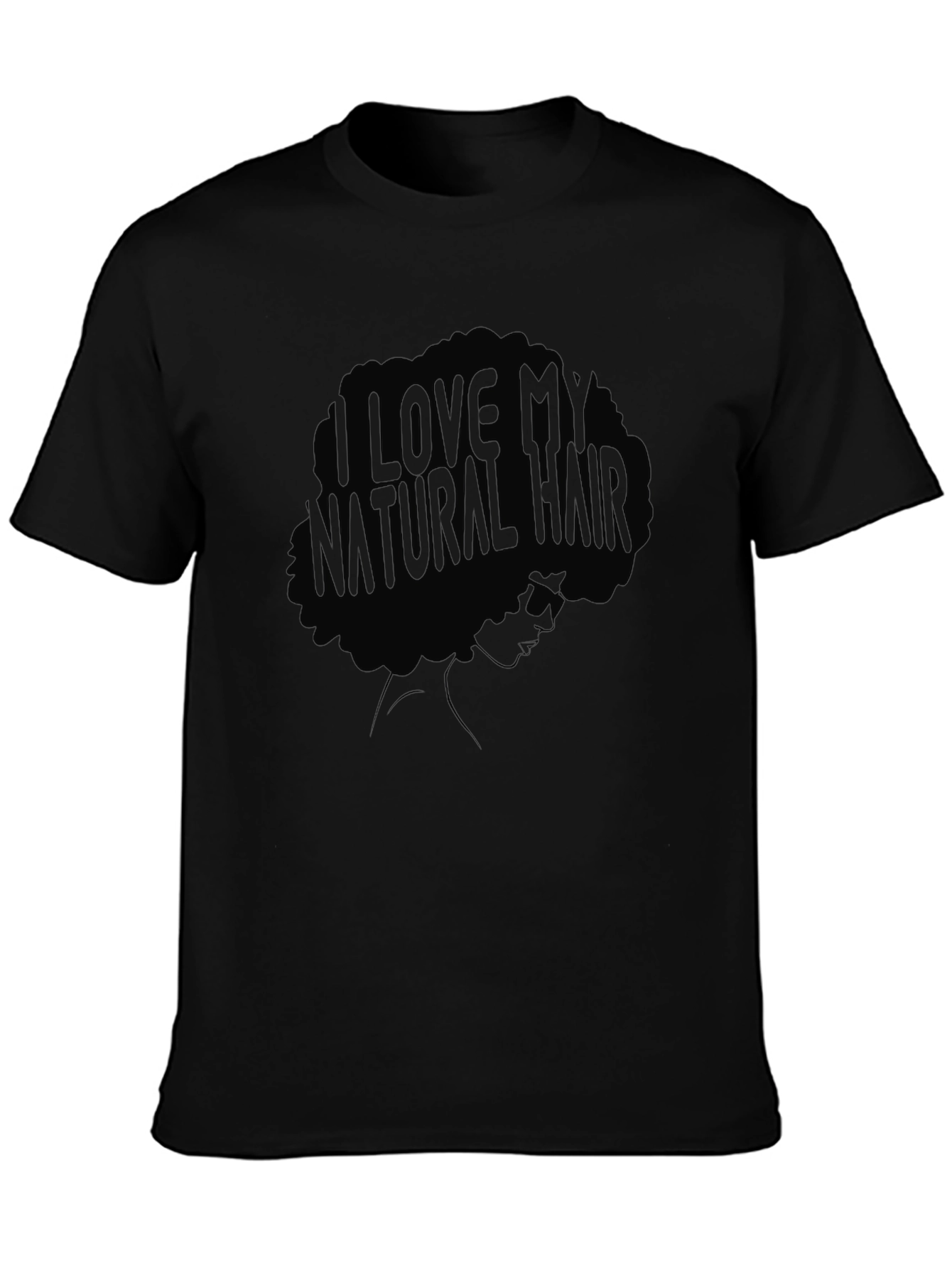 I Love My Natural Hair Graphic Tee
