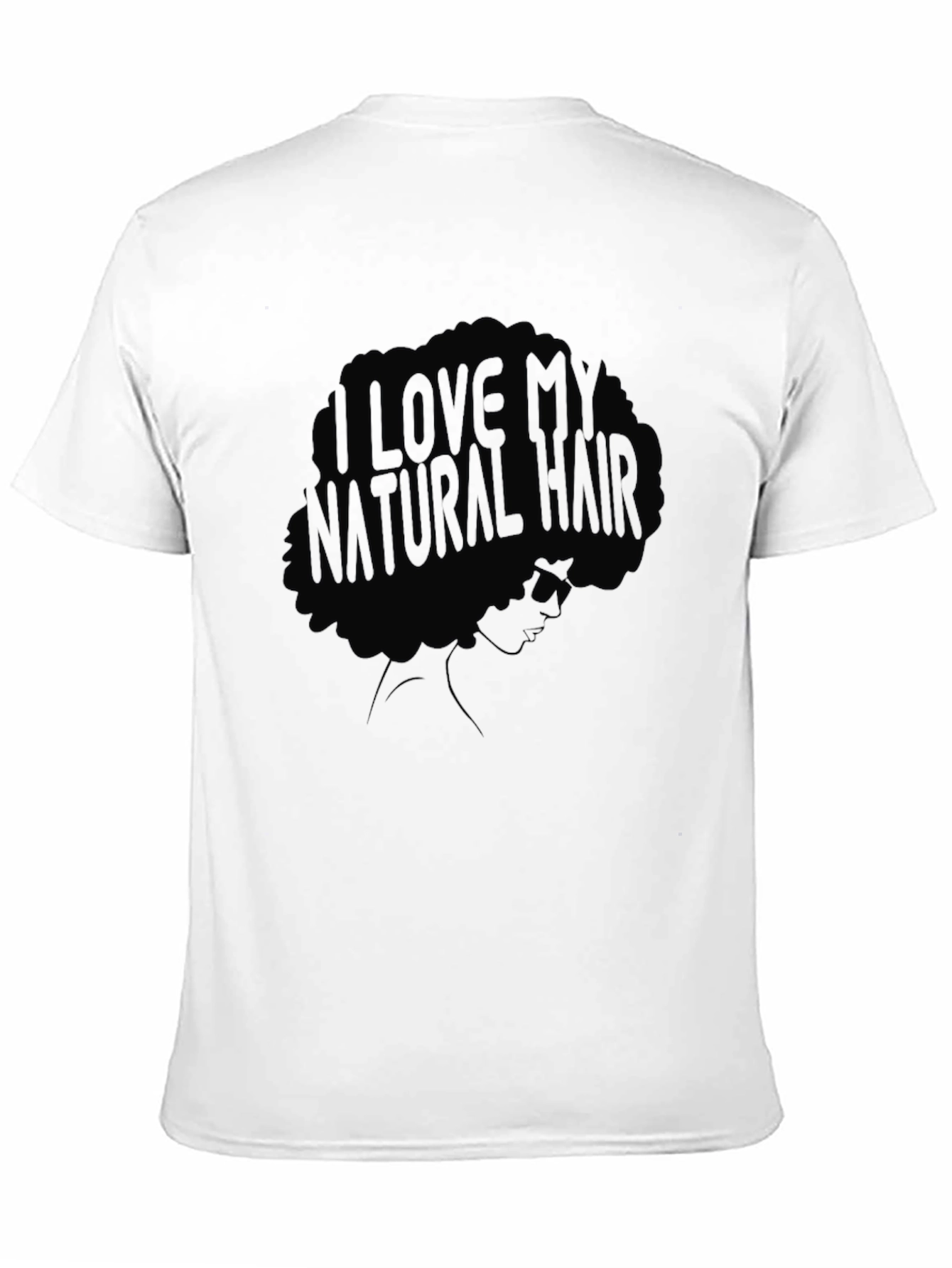 I Love My Natural Hair Graphic Tee