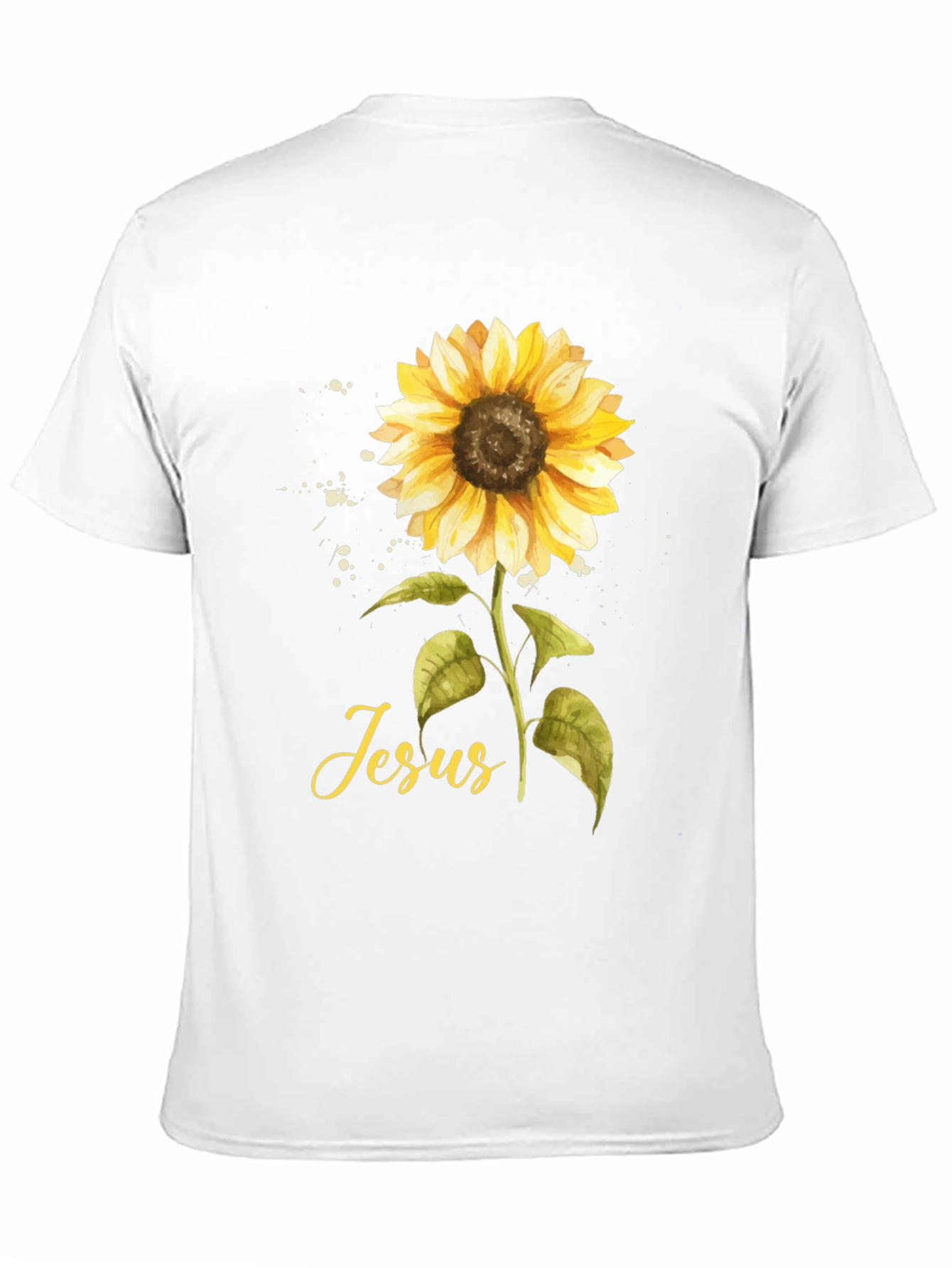 Sunflower Jesus T-Shirt - Faith Inspired Design