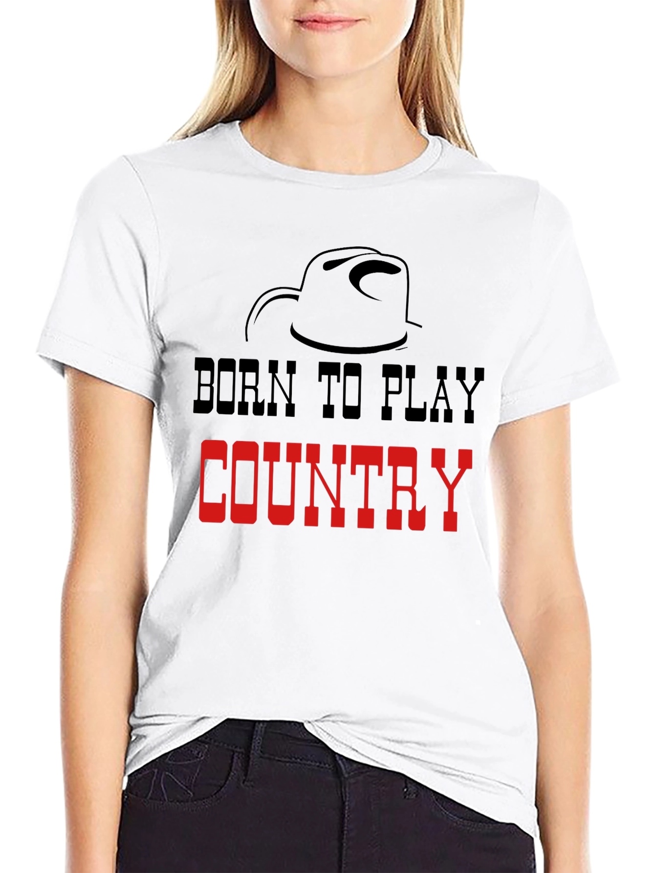 Born to Play Country Graphic Tee