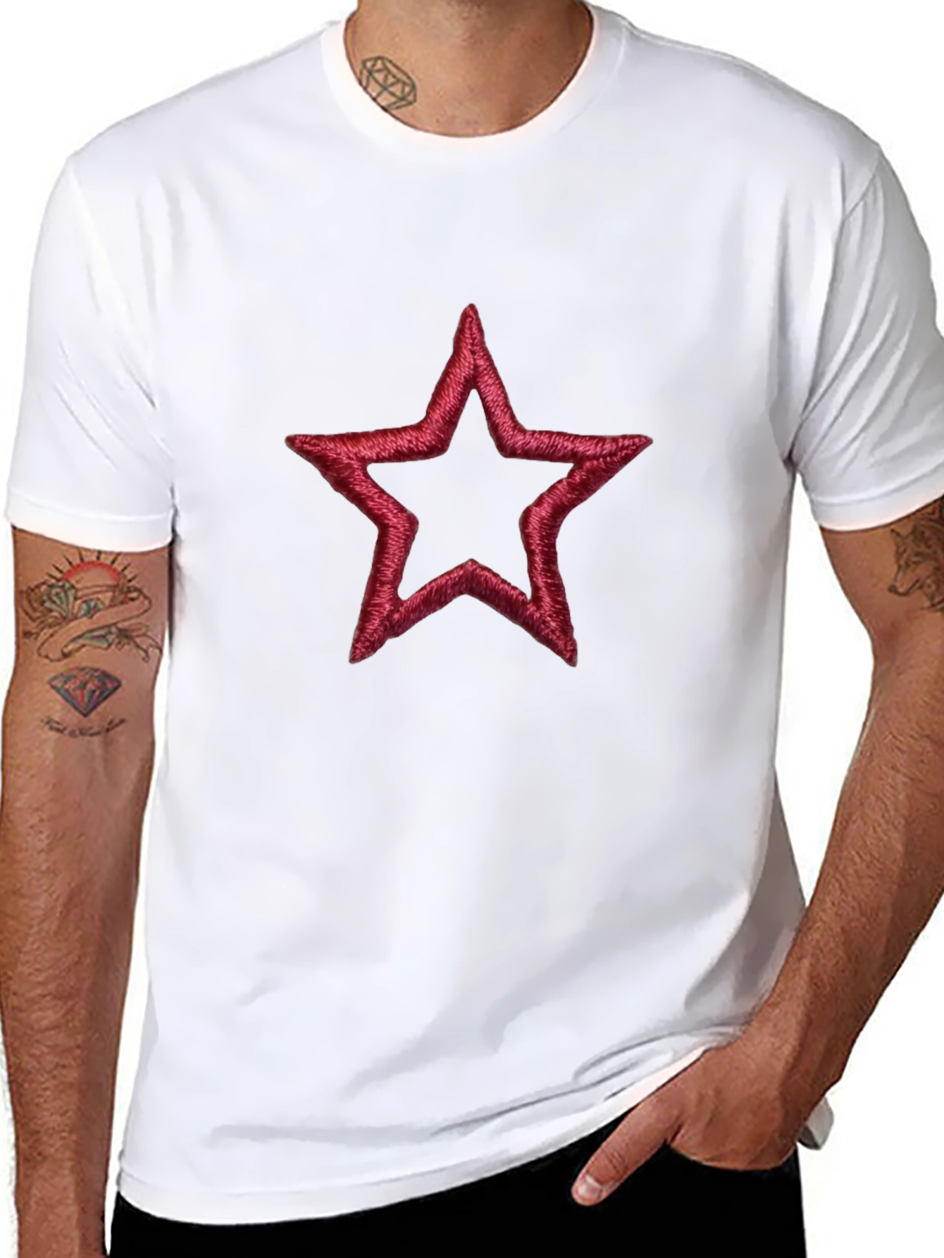 Red Star T-Shirt - Stylish Casual Wear