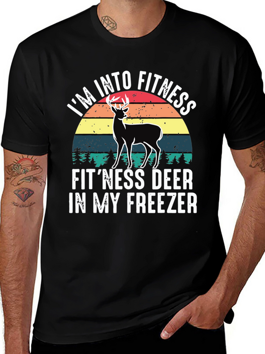 Im Into Fitness Fitness Deer T-Shirt