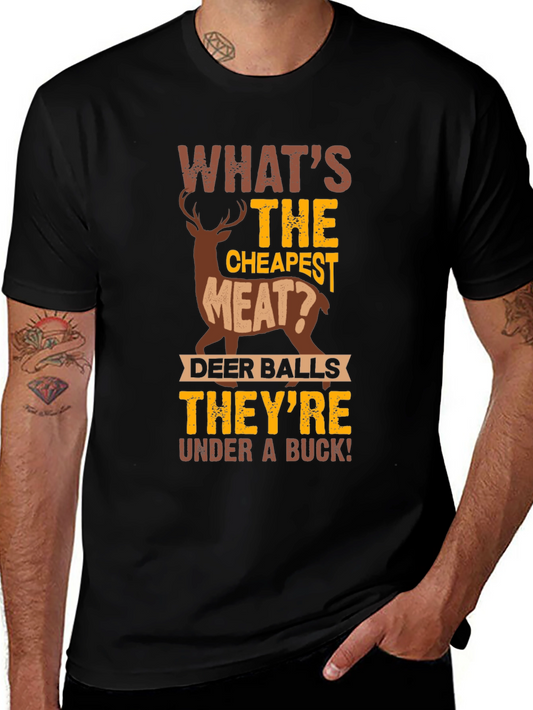 Whats the Cheapest Meat? Humor Graphic T-Shirt