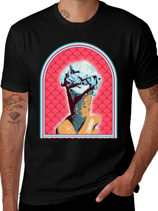 Ice Cream Cone Head T-Shirt - Unique Graphic Tee