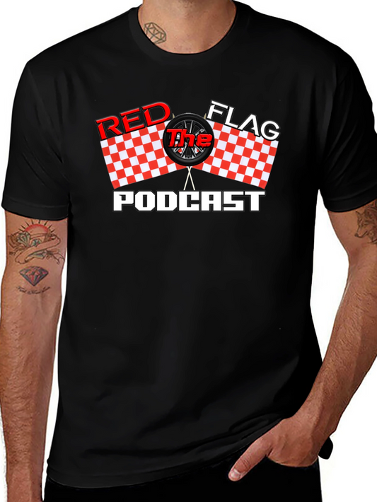 Red Flag Podcast Graphic T-Shirt