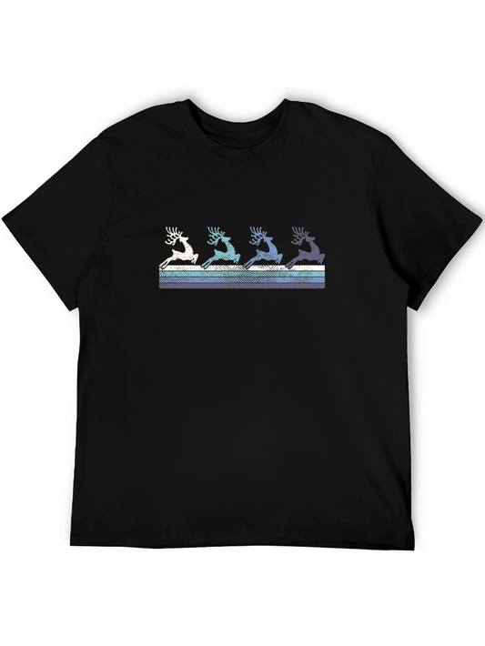 Retro Reindeer Graphic Tee