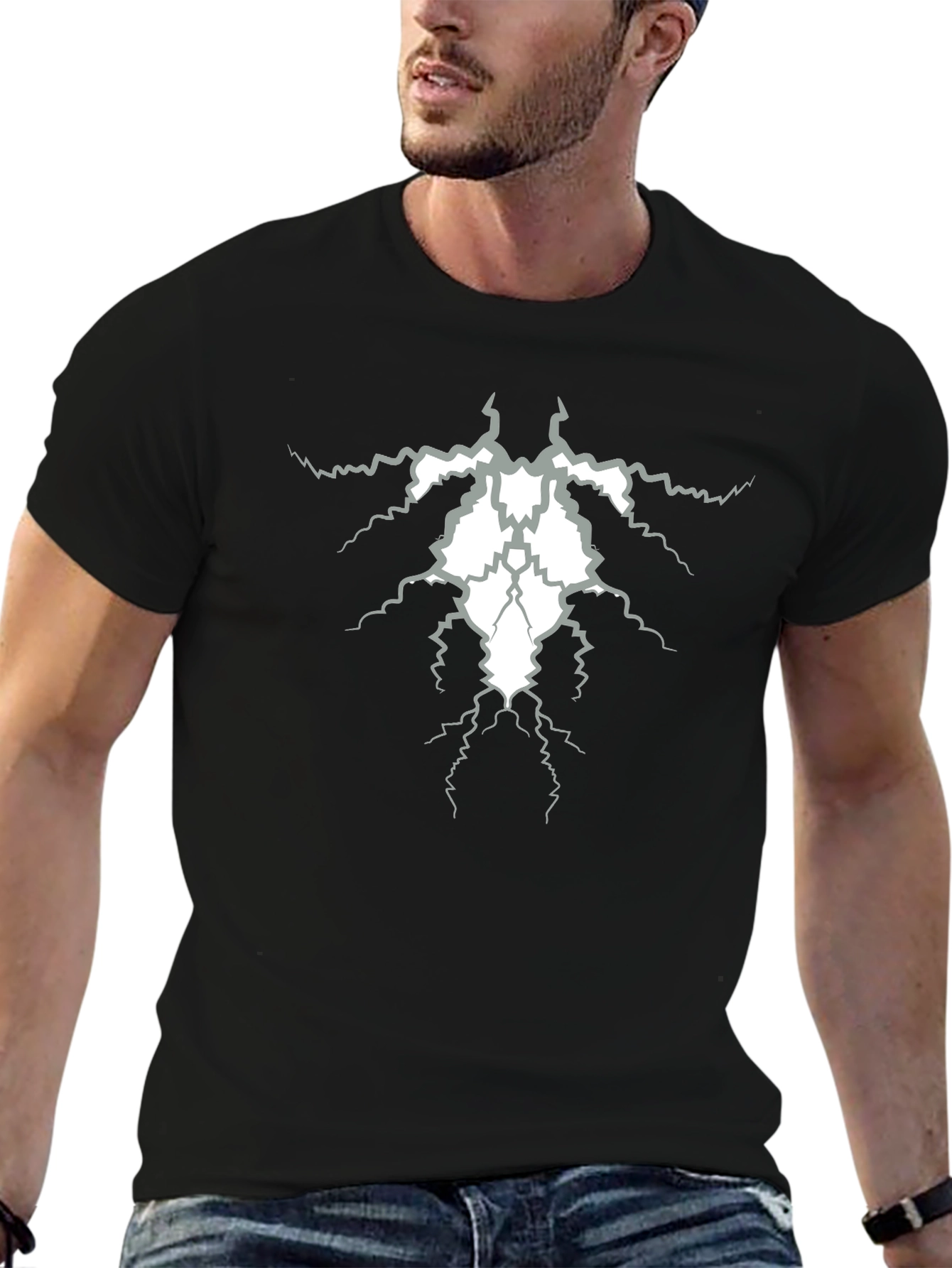 Abstract Graphic Tee - Modern Streetwear