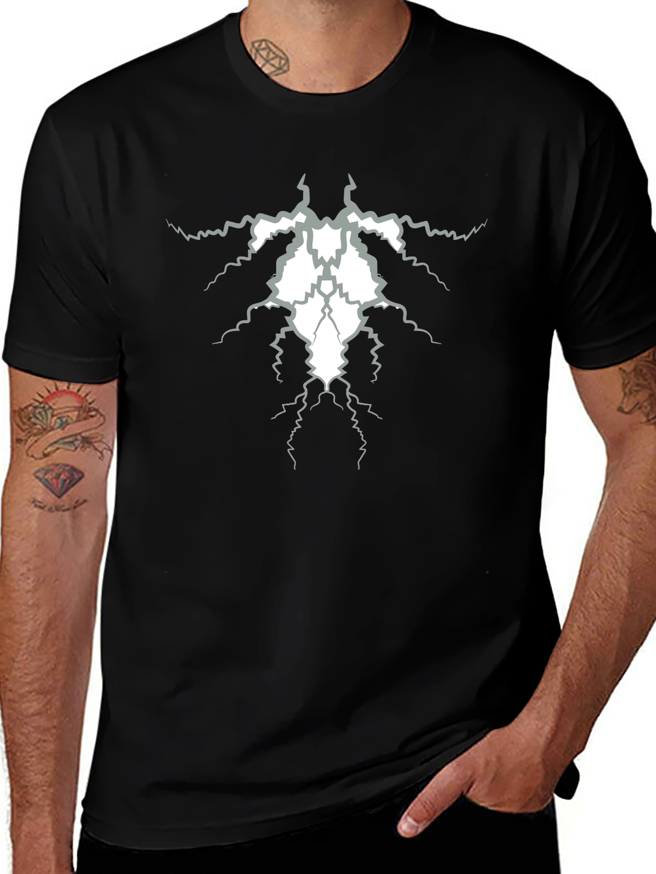 Abstract Graphic Tee - Modern Streetwear