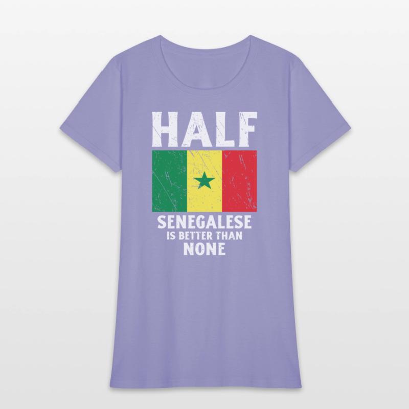 Half Senegalese Is Better Than None National Flag