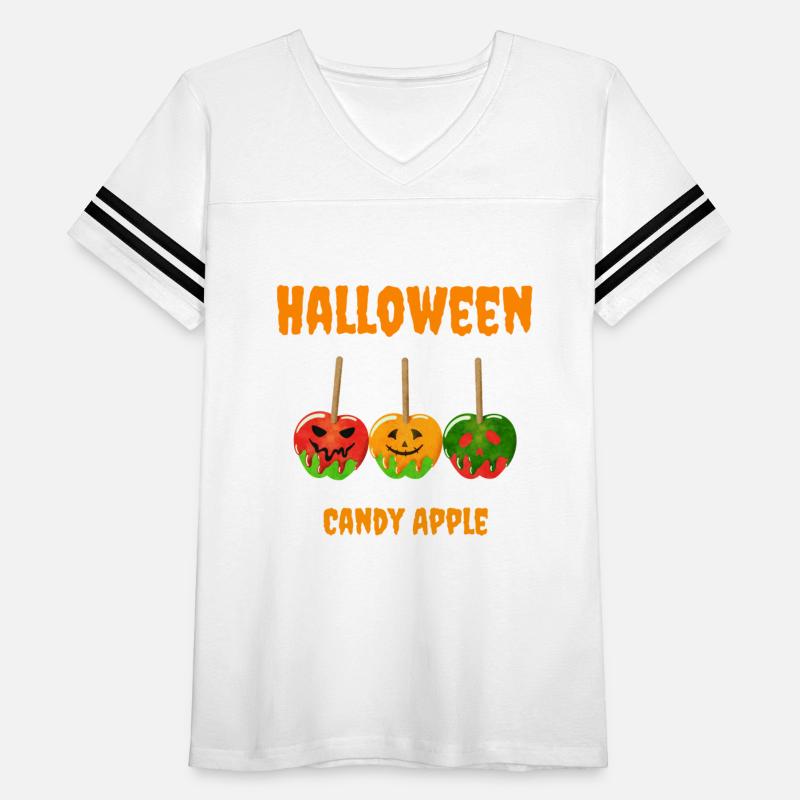 Halloween with candy apples