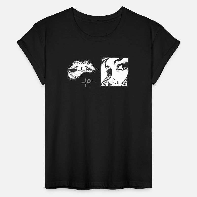 Hand Drawn Tattoo Style Women's Tee