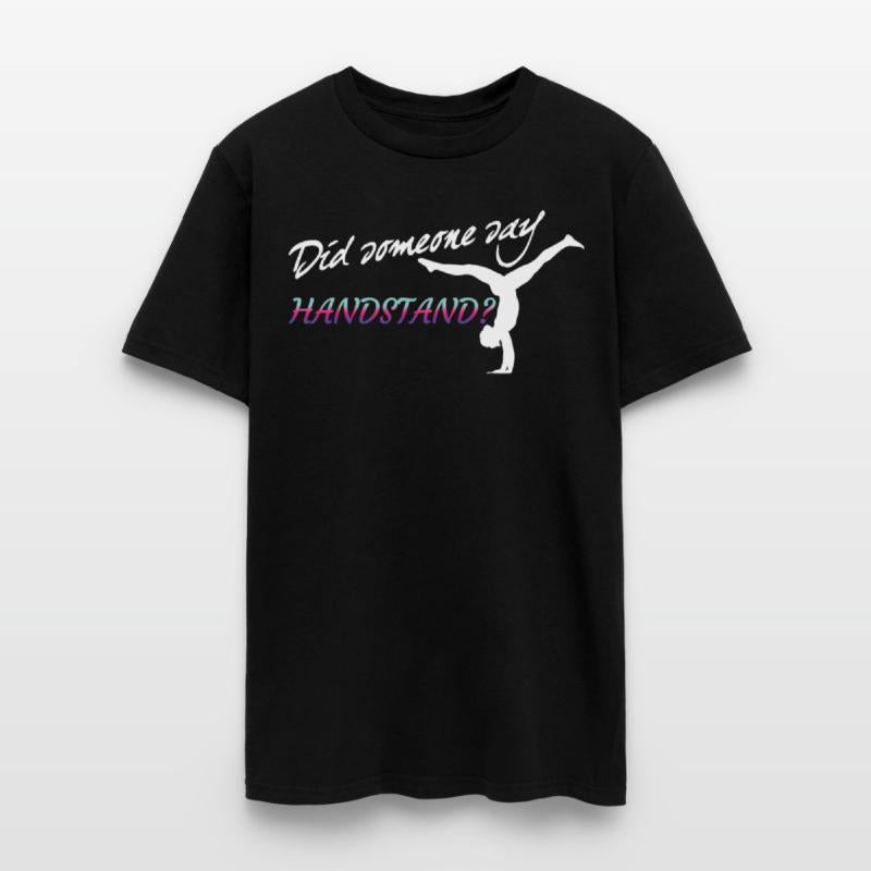 Handstand Balanced Gymnast