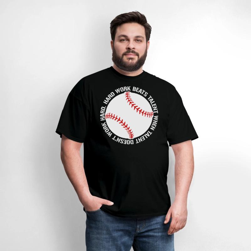 Hard Work Beats Talent Baseball shirt