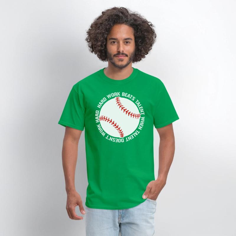 Hard Work Beats Talent Baseball shirt