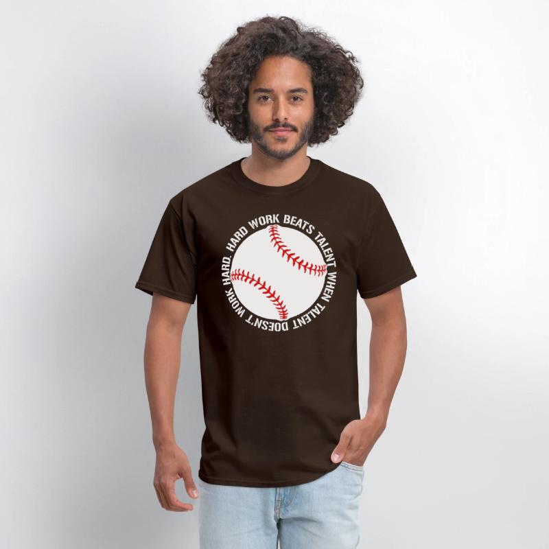 Hard Work Beats Talent Baseball shirt
