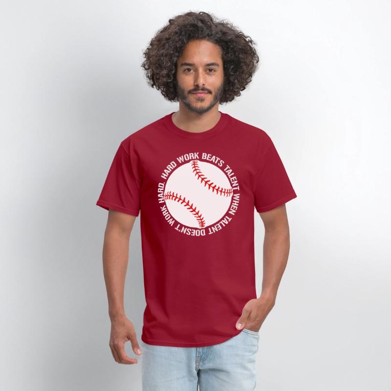 Hard Work Beats Talent Baseball shirt