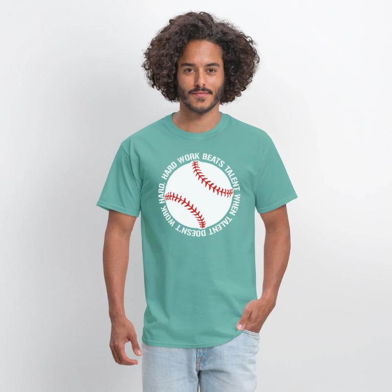 Hard Work Beats Talent Baseball shirt