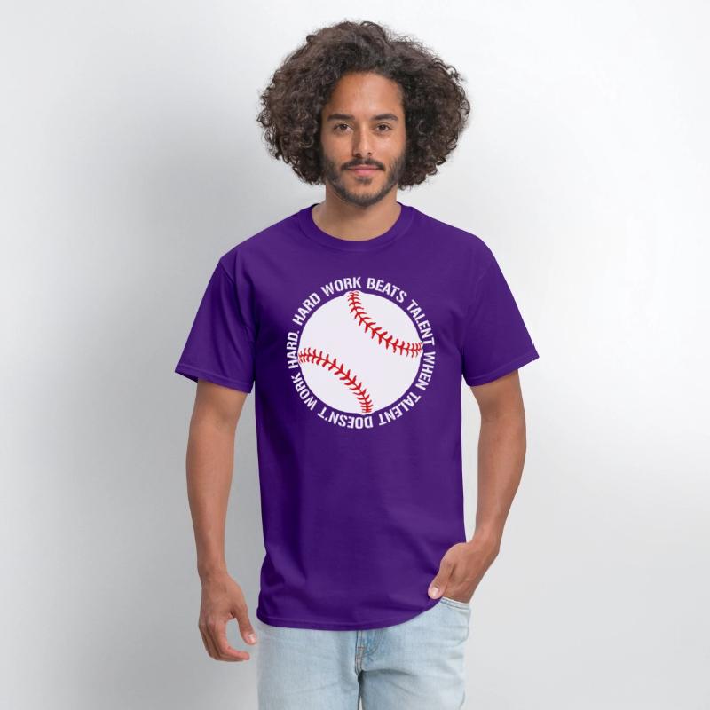 Hard Work Beats Talent Baseball shirt