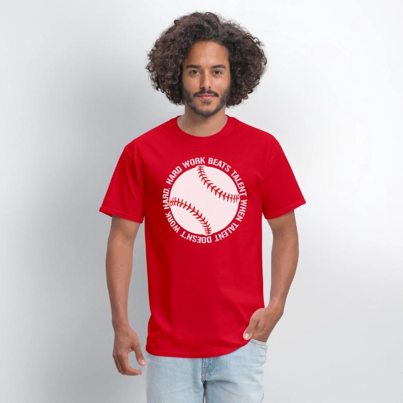 Hard Work Beats Talent Baseball shirt