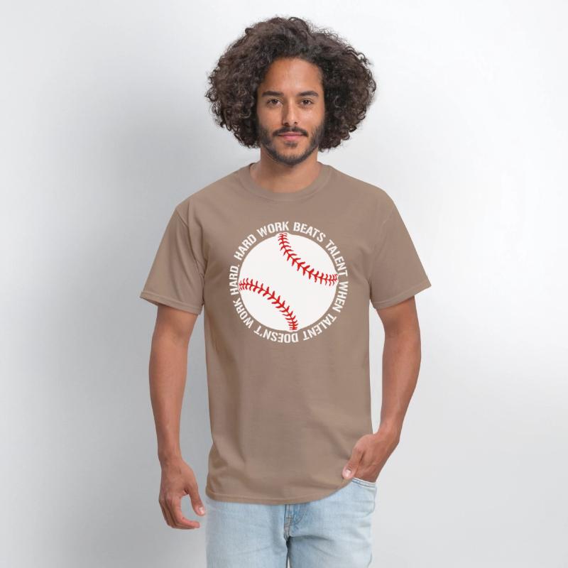 Hard Work Beats Talent Baseball shirt