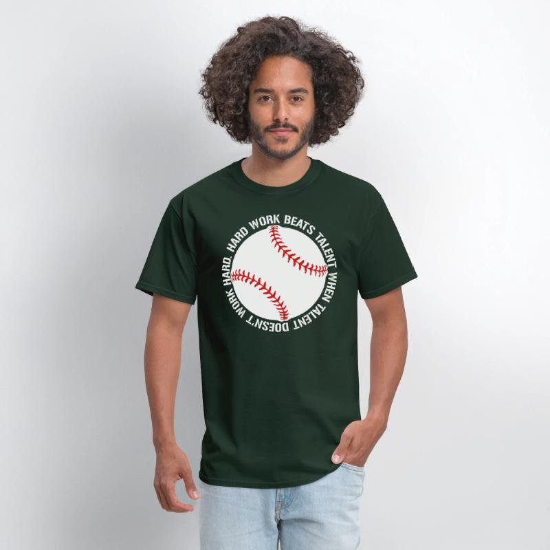 Hard Work Beats Talent Baseball shirt