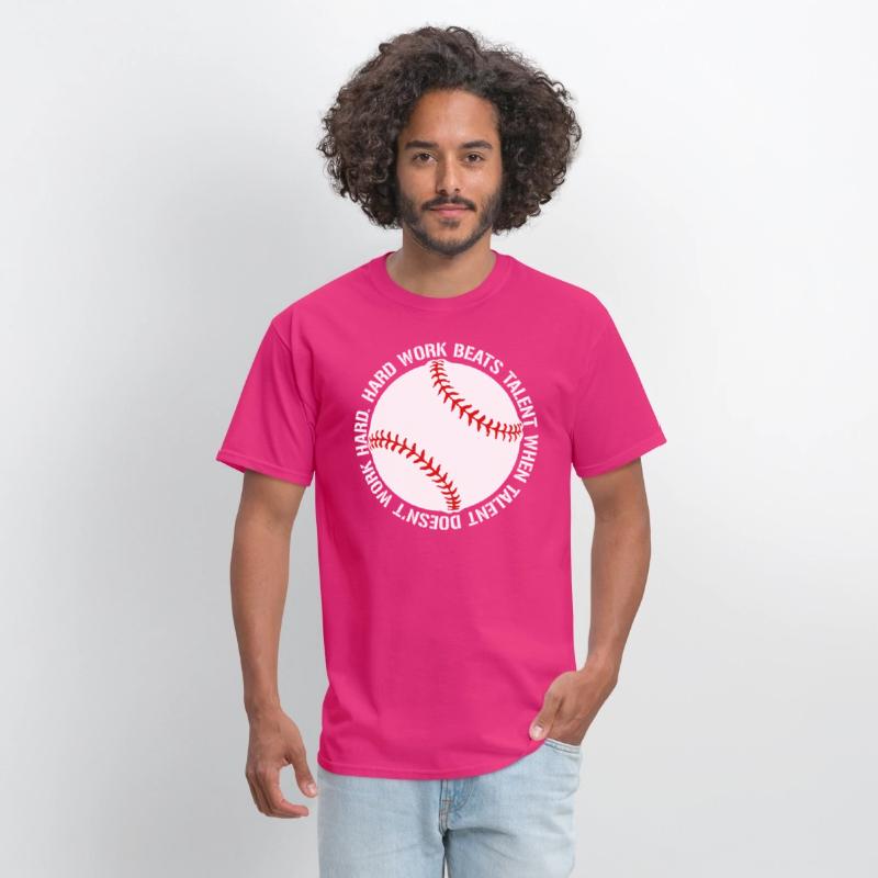 Hard Work Beats Talent Baseball shirt