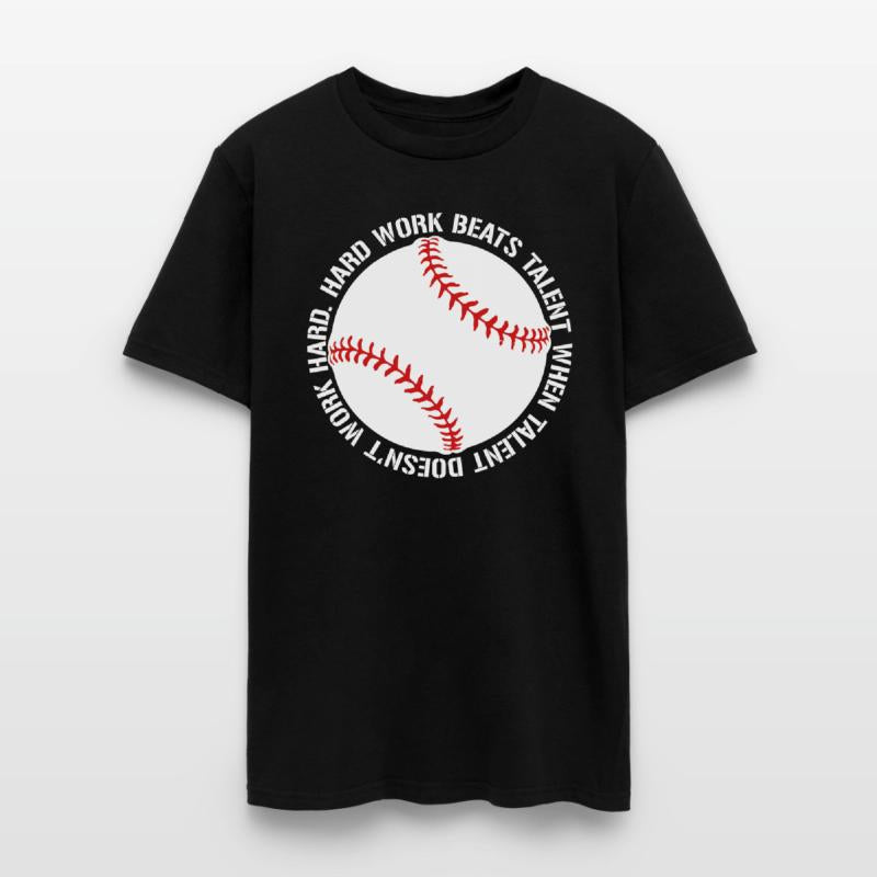 Hard Work Beats Talent Baseball shirt